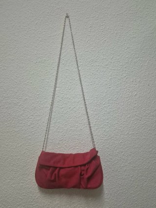 Bolso de mano rojo Marypaz