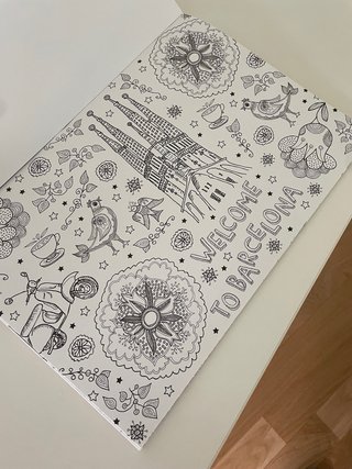 libro xxl para colorear el mundo para adultos