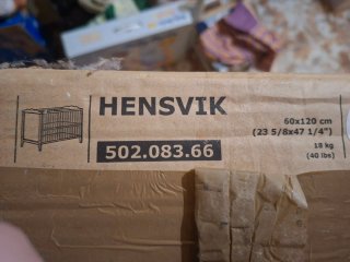 Cuna Ikea blanca