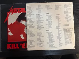 Vinilo Metallica Kill 'Em All