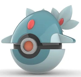 Pokéball de Azelf Impresa en 3D