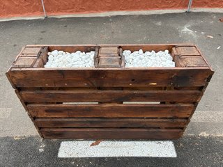 Maceteros de madera para terraza