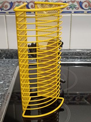 Estante CDs Niños Amarillo 19 Bandejas