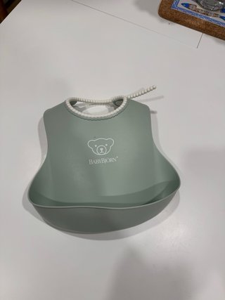 Babero BabyBjörn verde