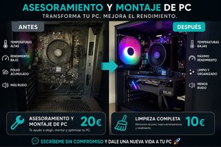 Montaje ,limpieza y mantenimiento PC