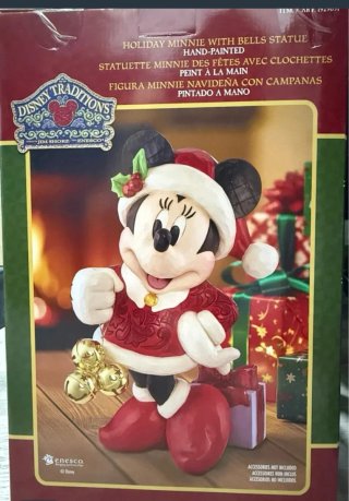 Figura Minnie Edición Limitada Disney Navidad