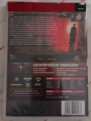 DVD Stigmata Terror Español