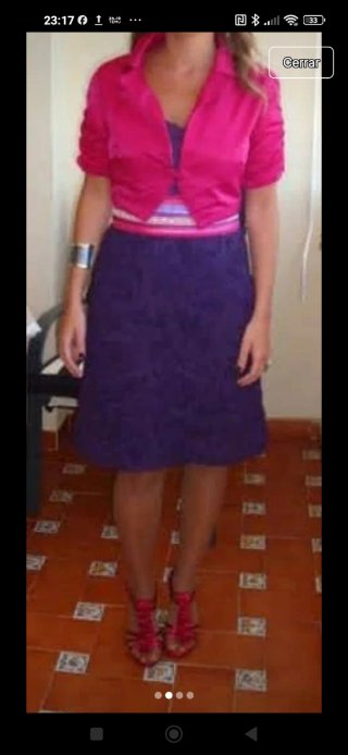 Bolero fiesta Guadalupe Segarra rosa