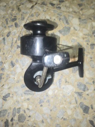 Carrete de pesca antiguo