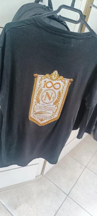 Maglietta celebrativa 100 anni Napoli