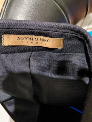 Chaqueta de traje negra