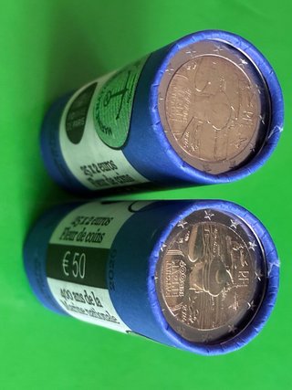 Rollo Monedas 2026 Francia Marina Nacional
