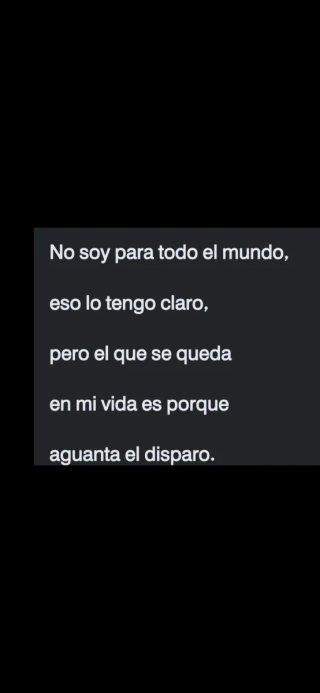 No soy para todo el mundo