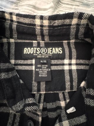 Camicia a quadri Roots Jeans XL