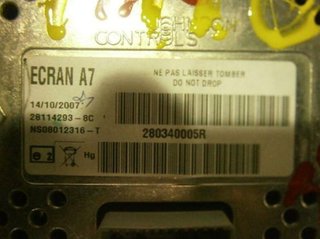 Renault 44166 280340005r enganche remolque laguna