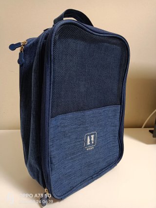 Neceser de viaje azul