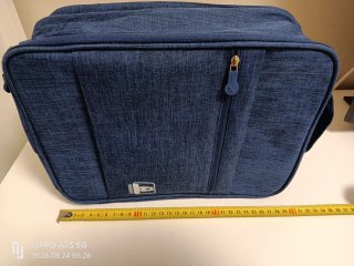 Neceser de viaje azul