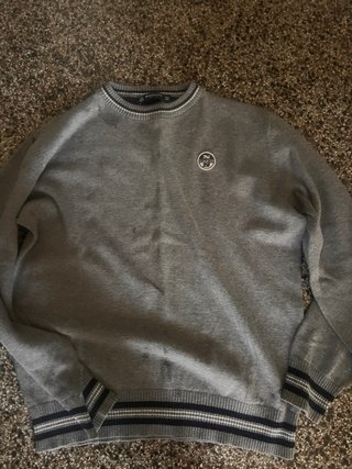 Maglione North Sails cotone grigio