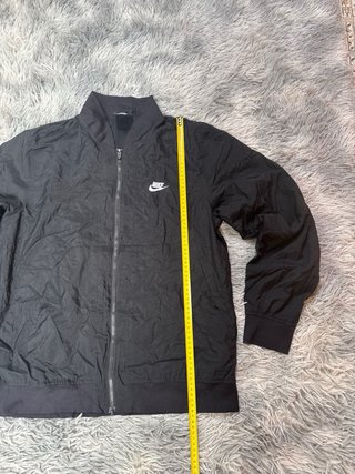 Nike bomber jacket lightweight black full zip