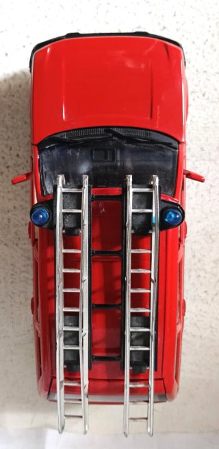 Jeep Range Rover Fire Engine Bburago 1:24 MINT Ita