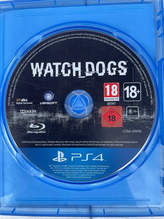 Watch Dogs PS4 (PlayStation 4) Ubisoft