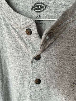 Camisa Dickies Manga Larga Gris XL