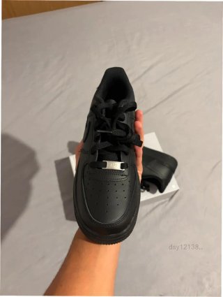Nike Air Force 1 Talla 38 Negro