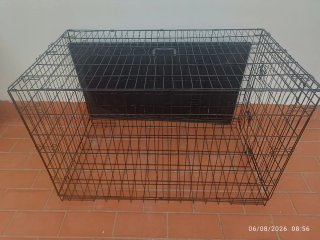Jaula grande perros/gatos plegable
