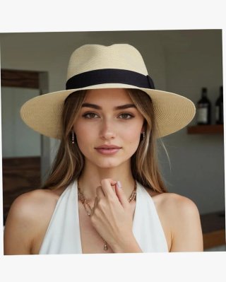 Sombrero de Paja Ancha