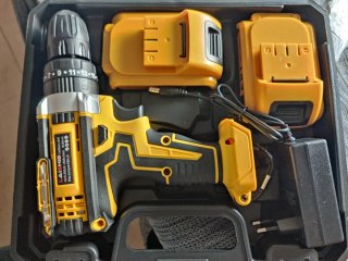 Taladro percutor 25+3 torque NUEVO 18V BATERÍAS 2s