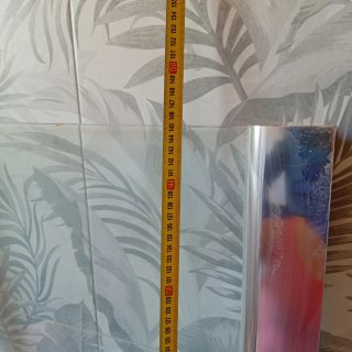 Mampara de bañera de cristal y metal