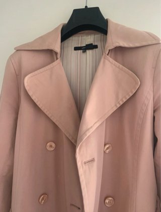 Gabardina Zara Rosa