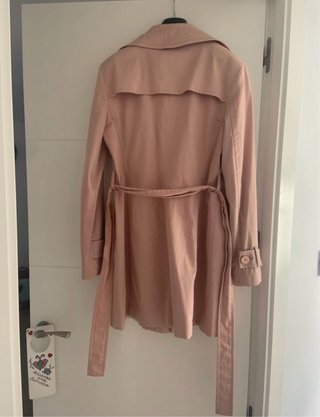 Gabardina Zara Rosa