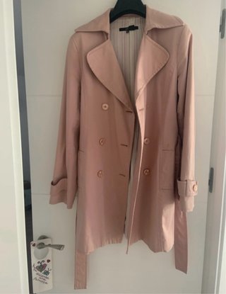 Gabardina Zara Rosa