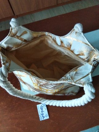 Bolso de loneta Ibiza Mano y hombro.