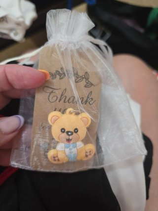 Llaveros Osito con Bolsa de Regalo