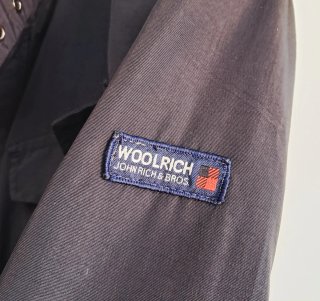 Trench Woolrich Uomo colore navy