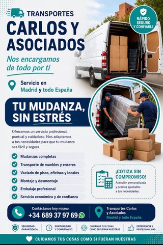 Viajes, servicios y mudanzas