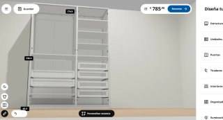 Armario PAX Ikea 175cm x 236 alto Blanco NUEVO