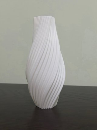 Vaso Spirale Stampa 3D Design Moderno