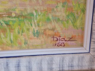 Cuadro original Diaz 1988