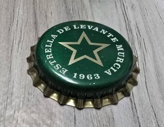Chapa Cerveza Estrella Levante 1963