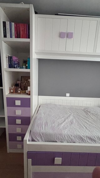 Habitación juvenil lacada