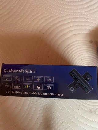 Pantalla 1Din Coche MP5 Bluetooth USB