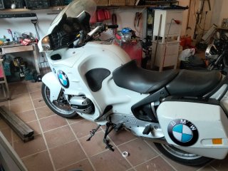 BMW R 850 RT Blanca