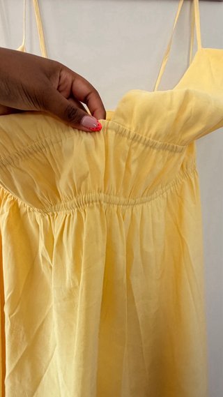 Vestido amarillo zara - Talla XL