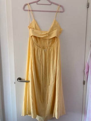 Vestido amarillo zara - Talla XL