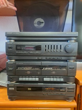 Equipo de música Sharp