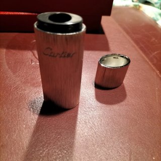 Portaprofumo originale Cartier in metallo Argento