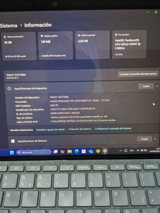 Microsoft Surface Go 3 como nuevo